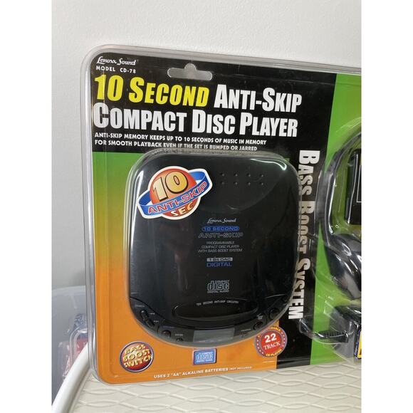 NEW Lenoxx Sound CD Compact Disc Player Anti-Skip Digital Audio Model CD-78 - Picture 2 of 7